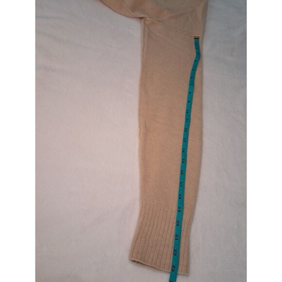 Brochu Walker Reverse Seam Long Sleeve Turtleneck Sweater Merino Angora Size L - Picture 9 of 12